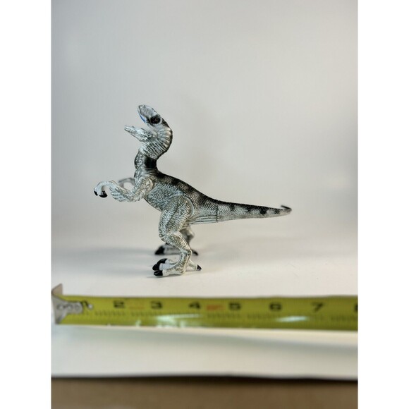 Velociraptor Articulating Dinosaur Toy 7” Moveable Head Arms Tail - Picture 5 of 5